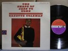 Ornette Coleman Shape Of Jazz To Come VG+ MONO ORANGE/PURPLE DEEP GROOVE