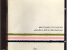 ANGELO BRANDUARDI - CANTA YEATS (Musiza 829 476-2) Luna Musica 1986