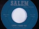 Northern Soul 45 V WAGERS Lucky I Found You SALEM HEAR