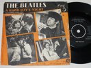 Very rare The Beatles single 45 A Hard Days Night Parlophone Sweden VG/VG+