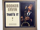 BOOKER ERVIN-THAT'S IT ON CANDID JAZZ LP-VG+, MONO, DG