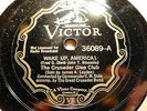 1932 PROHIBITION WAKE UP AMERICA  The Cusader Glee Club cond COMMANDER C M DOLE