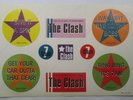 The Clash Vintage Original 1980 Unused Magnificent Seven Stickers CBS A12-1133