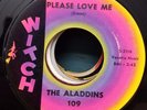 Ideals Aladdins R&B Doo Wop 45  L.A. / Please Love Me Witch 733