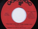 Sweet Soul 45 ROBERT EVANS You Can't Stop Me From Loving You TREVIA HEAR VG++