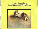 John Coltrane Don Cherry The Avant Garde Atlantic 1451 stereo green and blue
