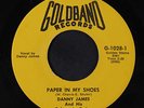 DANNY JAMES: Paper In My Shoes / Boogie In The Mud 45 Oldies