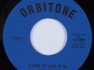 Funk/Deep Soul 45 DAVID ROBINSON I Like It Like It Is ORBITONE HEAR VG+/VG++