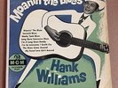 HANK WILLIAMS 45 rpm Moaning The Blues X168 Rare PS 7