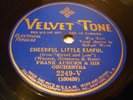 JAZZ FRED RICH ORCH Cheerful Little Earful/TOMMY CHRISTIAN VELVETONE 2249