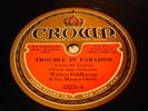 JAZZ WALTER FELDKAMP ORCH Trouble In Paradise CROWN 3523 E-