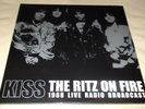 Kiss Ritz on Fire Sealed 2 LP 1988 Live Radio Broadcast Limited Red Vinyl