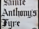 Rare LP  SAINTE ANTHONY'S FYRE 1970 Trenton Power Trio acid psychedelic prog