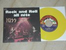 KISS – Rock and Roll all Nite/ Anything for my Baby, REISSUE OF ITALIAN 7 INCH