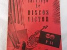 1944 ARGENTINE  Catalogo de DISCOS VICTOR No 44 Spanish  RECORD CATALOG 78