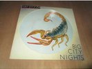 SCORPIONS - big city nights / bad boys running wild PICTURE DISC HARVEST 12