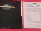 CARTELLA STAMPA PROMO GUNS N' ROSES LIVE ERA 87-93