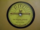 DOCTOR ROSS-THE BOOGIE DISEASE/JUKE BOX BOOGIE-SUN 212-BLUES 78