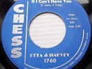 Etta & Harvey ORIG. soul R&B duet 45 If I Can't Have You / My Heart Cries FM541