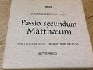 Karl Richter BAch MATTHAUS PASSION EARLY mint 4 LP STEREO BOX Archiv SAPM SET