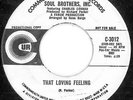 SOUL BROTHERS INC - THAT LOVING FEELING - COMMONWEALTH RECS W/D - 60's