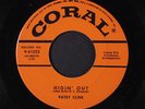 PATSY CLINE: Hidin' Out / Turn The Cards Slowly 45 rare Country