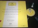 LUDWIG HOELSCHER DEMUS BRAHMS CELLO SONATAS LP DGG RED STEREO SLPM 138 012 EX+