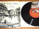 FOLK SONG TODAY UK HMV FOLK 10-INCH LP 1957 SHIRLEY COLLINS THE COPPER FAMILY