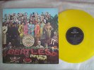 BEATLES-SGT. PEPPERS LONELY HEARTS CLUB BAND-GELBES VINYL-BASTELBOGEN-PARLAPHONE