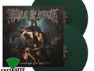 CRADLE OF FILTH-HAMMER OF THE WITCHES (LIMITED EDT) GREEN VINYL  2 VINYL LP NEW+