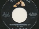 H.B. BARNUM on RCA Victor —IT HURTS TOO MUCH TO CRY— northern soul 45 NM LISTEN