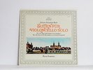 BACH Fournier Cello Suiten NR 3 & 4 Germany ARCHIV Stereo 198 187 NM
