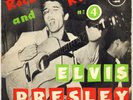 RARE ELVIS PRESLEY N° 4 FRENCH 50'S EP RCA 75.347
