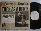 JETHRO TULL Thick As A Brick ROCK White Label Promo LP CHRYSALIS Gate-fold News