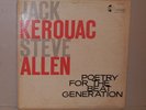 Jack Kerouac & Steve Allen Poetry For The Beat Generation LP Hanover ? HML 5000