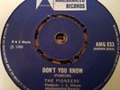 The Pioneers Don't You Know Amalgamated UK 7