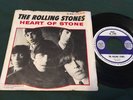 RARE USA ROLLING STONES 45 & Picture Sleeve   HEART OF STONE