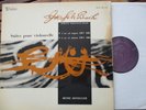 ED1 HENRI HONEGGER J.S.BACH SUITES 1 and 2 SOLO VALOIS MONO MB 422 FRANCE