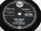 ELVIS PRESLEY king creole. uk 1st RCA 78 rpm. RCA 1081