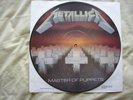 METALLICA - Master of puppets (1986 UK Music for Nations PICTURE DISC LP) EX-