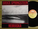BRUCE SPRINGSTEEN, NEBRASKA LP 1982 UK 1ST PRESS EX/EX WITH INNER/SL
