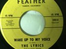 EX THE LYRICS - CAN'T SEE YOU ANY MORE / WAKE UP TO MY VOICE on FEATHER 1968 ^