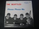 THE BEATLES PLEASE PLEASE ME 45 PICTURE SLEEVE ONLY VEE JAY 498 DJ RUSH