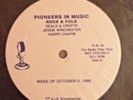 RADIO SHOW: PIONEERS IN MUSIC 10/6/86 JESSE WINCHESTER AND HARRY CHAPIN LIVE
