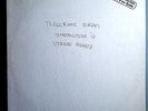 TANGERINE DREAM STRATOSFEAR ORIG '76 VIRGIN LP ADVANCE/TEST/WHITE PROMO PRESSING