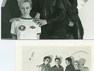 KLEENEX SWISS PUNK ORIGINAL PHOTO + AUTOGRAPH BAND CARD 1979 VERY RARE LILIPUT