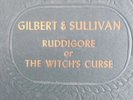 Gilbert And Sullivan Ruddigore The Witches Curse Victor Red Seal 78rpm 9 Records