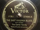 Pre-War Country 78rpm CARTER FAMILY/UNCLE DAVE MACON Classic Old-Time, E-