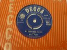 BILLY FURY MY CHRISTMAS PRAYER 1959 RARE DECCA EXCELLENT