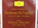 Ed.1--Fricsay Beethoven Symphony no. 7-Dgg Tulip Stereo 4/62